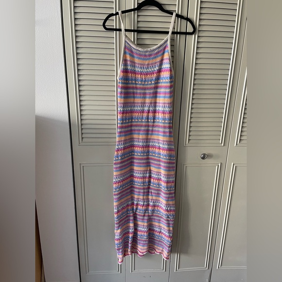 Z Supply Santa Cruz Striped Crochet Dress - Picture 3 of 4